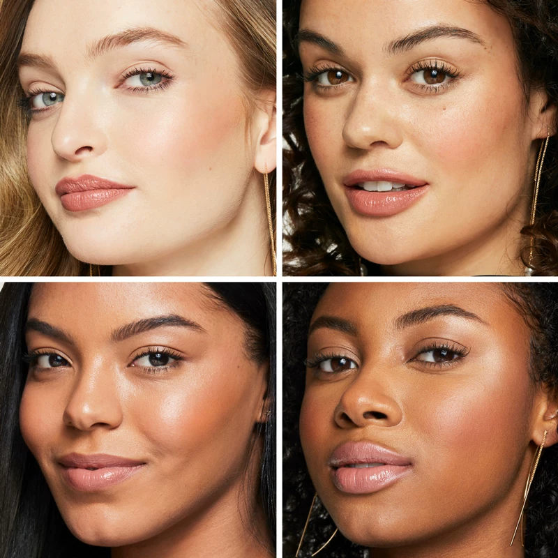Праймер для лица bareMinerals, подарочная коробка, набор, хайлайтер, помада, эссенция для ресниц, 10 штук