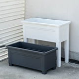 Прямоугольный большой пластиковый цветочный горшок, коллекция 2022