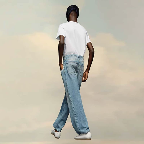 [Участник 95 % скидка] Maisonmargiela Macra Classic Low -Waiast с широко широко раскрыты