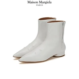 Maison Margiela Magila 2020 Spring и Summer French Luxury 4-stitches Lected Foot Ackle Женские ботинки