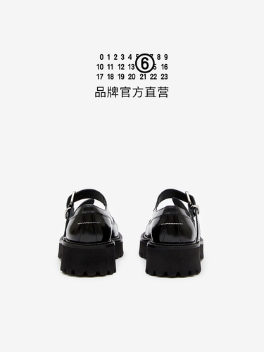 Кожаные туфли на платформе, демисезонная обувь