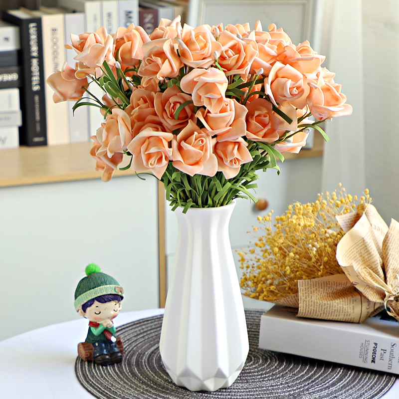 Ceramic floret bottle white dried flowers all over the sky star creative hydroponic furnishing articles of sitting room other vase flower arrangement home decoration