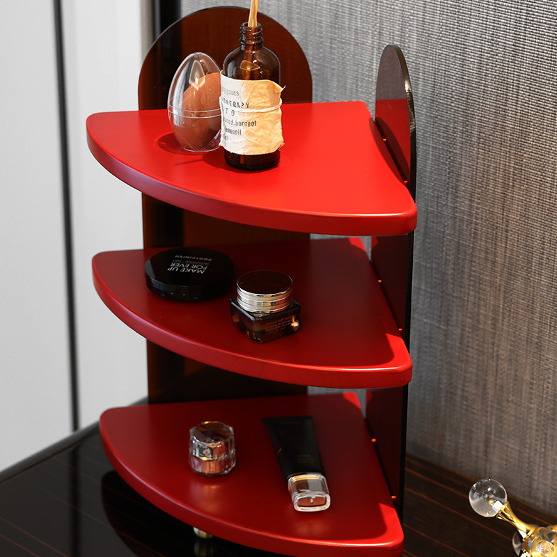 Exquisite Light Luxury Cosmetics Table-top Bedroom Skin Care Frame Household Corner Range