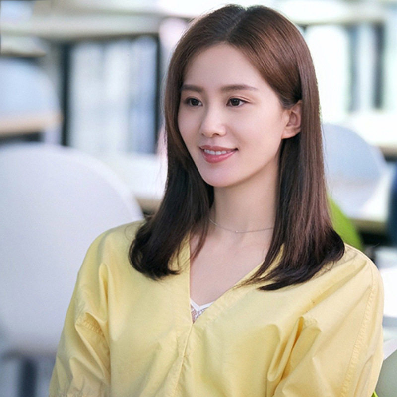 New flow gold years Liu poem Chiang Nansen Same 21 summer new tea break French medium and long waist dress