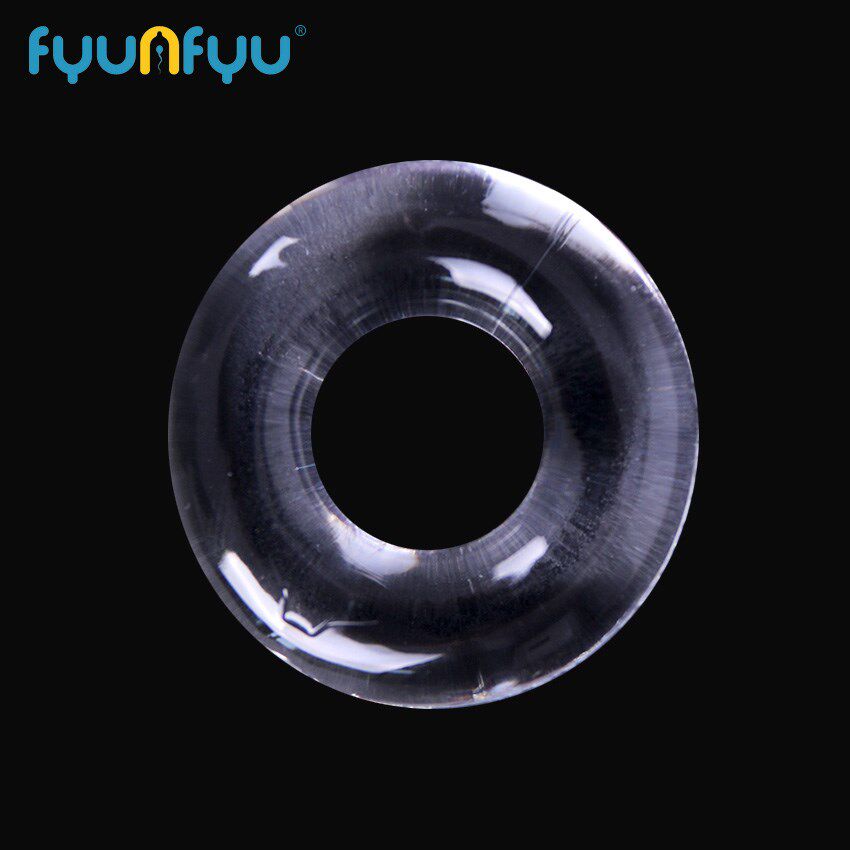 4PCS Silicone Cock Rings Delay ejaculation Transparent Penis