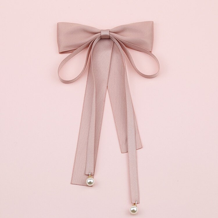 Bow tie female British Korean version cute top shirt shirt jacket streamer ribbon bow all-match decoration