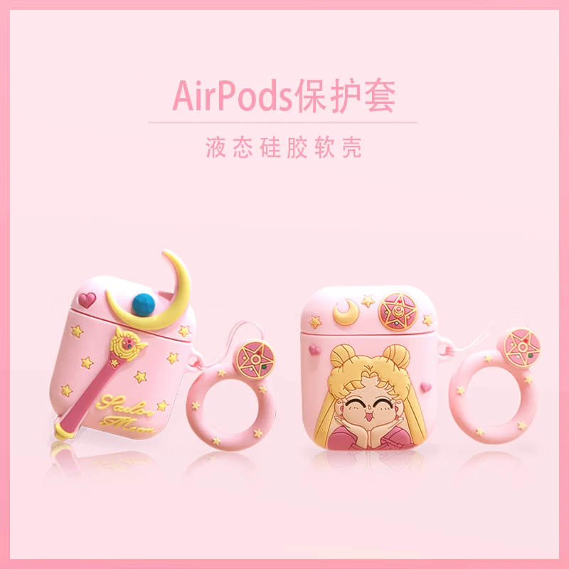 Apple, защитный чехол, совместимый силиконовый милый наушник, bluetooth, iphone