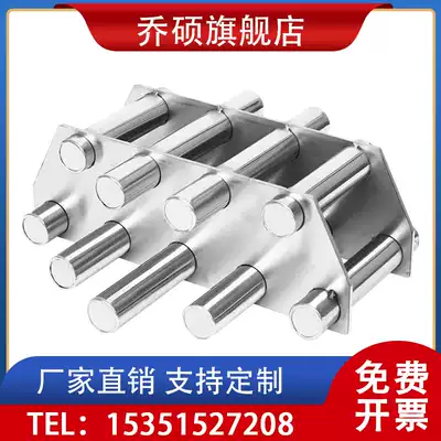 Injection molding machine magnetic rack Strong magnet dehumidifier strong magnetic iron rack Stainless steel super magnetic rod filter iron removal rack