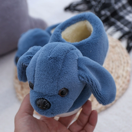 Детские демисезонные тапочки для мальчиков, удерживающая тепло нескользящая обувь, 1-8 лет, мягкая подошва, семейный стиль