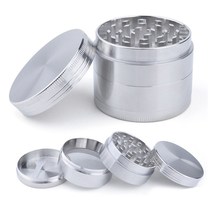 4 Layers Tobacco Grinder Herb Weed Grinder with Mill Handle