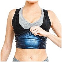 Sauna Vest Premium Workout Tank Top Sweat Shaper Polymer fo