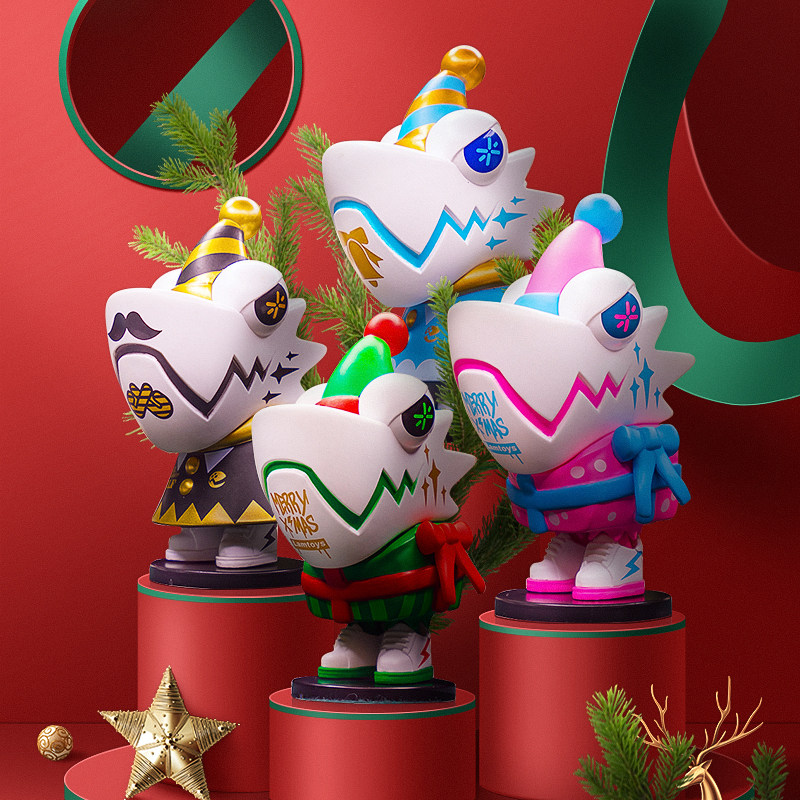 LAMTOYS Chameleon blind box tide play model doll desktop car decoration Cute gift Christmas series