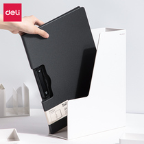 Del waterproof sketching board sketch sketching portable children adult picture folder A4 pad writing board folder menu clip paper splint vertical horizontal folding board clip small drawing board