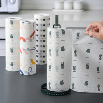 Washable and thickened lazy rag for dry and wet kitchen without oil paper towel disposable household non-woven dish cloth