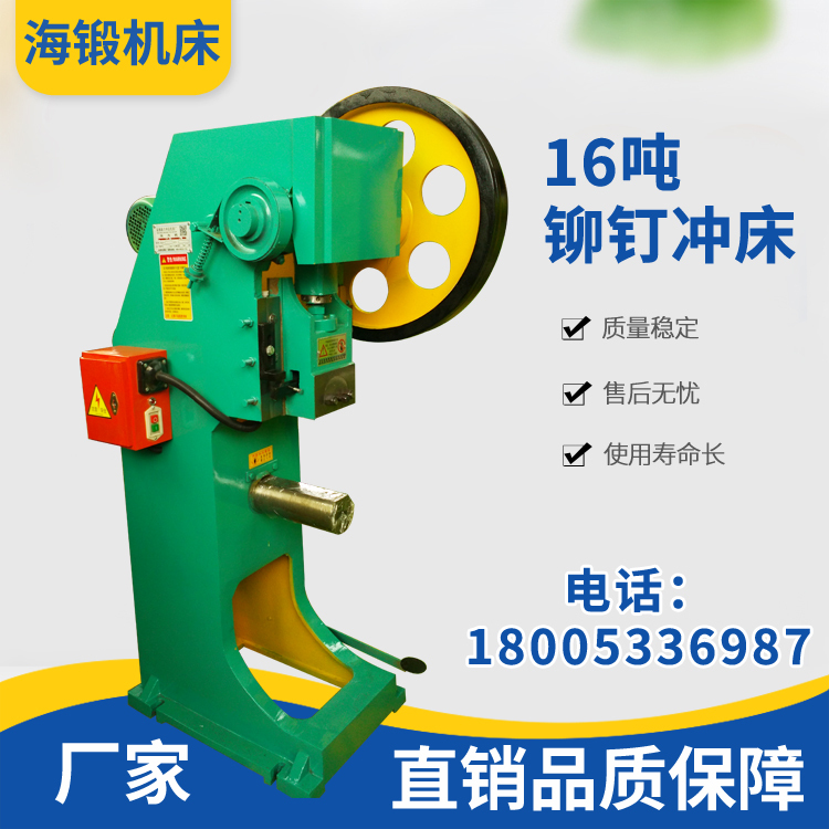 16 Tons Rivet Punch 25 Tons High Precision 40 Tons Small Electric High-Speed Buckle Machine Steel Plate Welding Riveting Machine