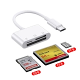 Устройство считывания карт CF, выделенное SD/TF, многофункциональное, мобильный телефон, компьютер, высокоскоростной ccd, память камеры Sony Fuji, преобразование MS, подходящее для Apple, фруктов, Xiaomi, Huawei, система Hongmeng, typec