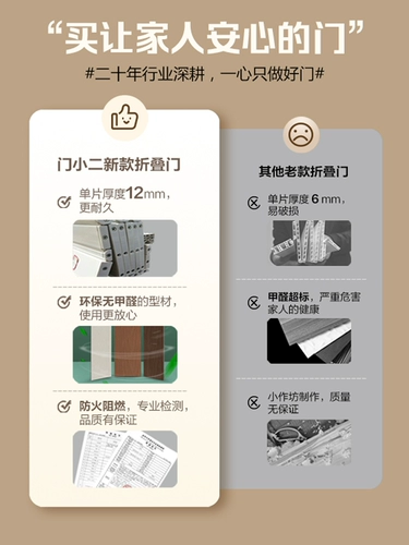 Симптомы освобожденной точки складной двери Открыть кухню простая дверная дверная балкон Расширение движущейся стелы стел