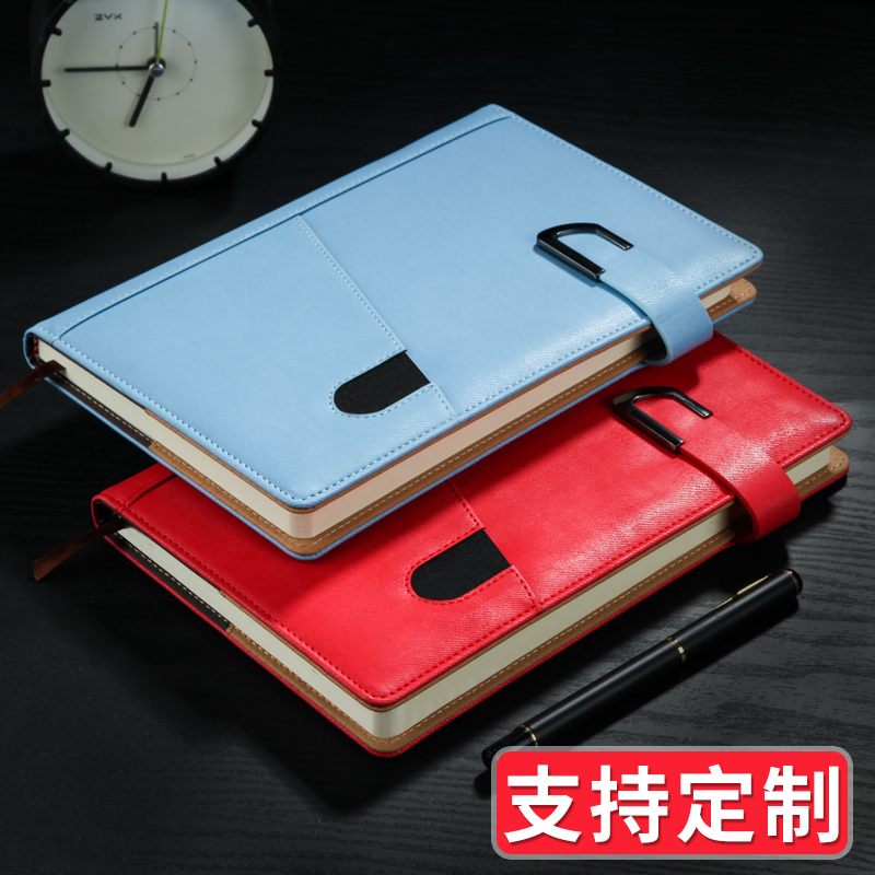 Notebook a5 notepad business simple thickened college students work meeting record book office leather diary retro literature and art exquisite creative super thick B5 wholesale custom printable logo