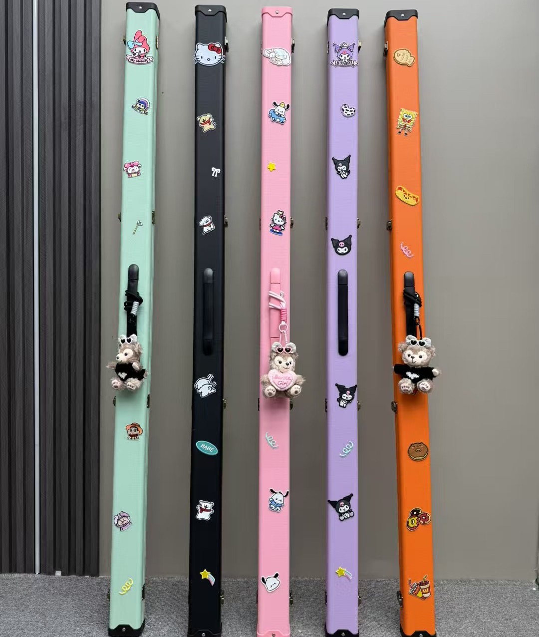 ドーパミン プールキューボックス 2スロット レザー ビリヤードキューボックス ドーパミン キューボックス スモールヘッド キューボックス