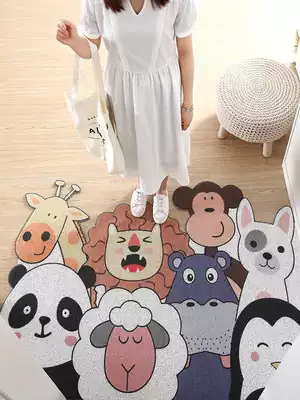 Access door mat door mat cartoon wire loop entrance mat mat home foyer mat can be cut door carpet