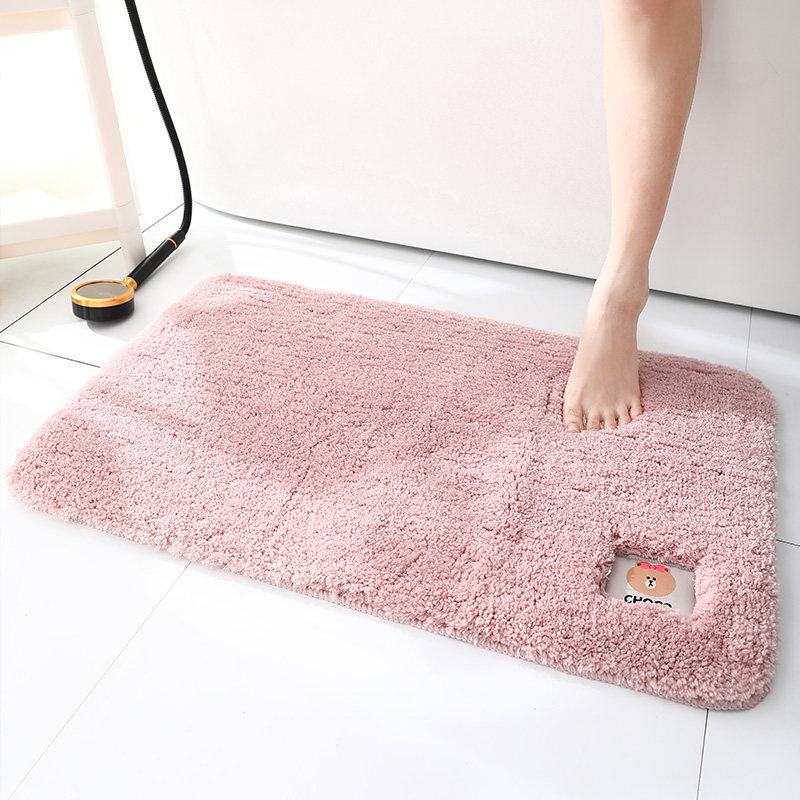 Toilet floor mat Absorbent Foot Mat Bathroom Doormat Doormat doormat Entrance Door Home Bedroom Carpet Toilet Non-slip Mat-Taobao