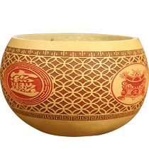 Gourd scoop water scoop noodle scoop natural environmentally friendly ecological kitchen utensils spoon fruit plate storage combined wine gourd chicken plate