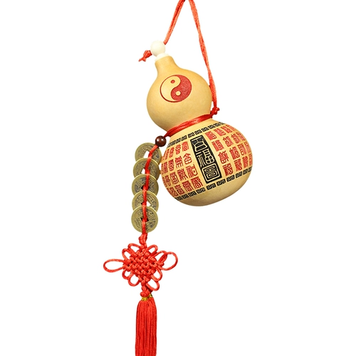 Природная настоящая тыква, китайский узел Пять Императорских Денежных Спеч