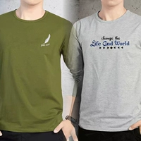 Два куска обычных перьев зеленый+мировой серый