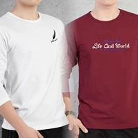 Два части обычных перьев белый+мир красный