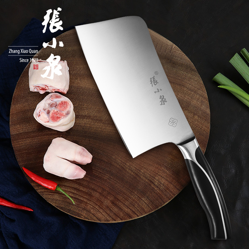 Zhang Koizumi decapitated knife kitchen knife kitchen knife with stainless steel cut bone knife thickened chopped bone knife sliced cut vegetable chef special knife