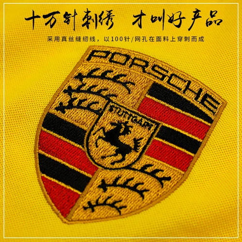 Летняя дышащая футболка polo для работы, короткий рукав, делается под заказ, с печатью вашего логотипа