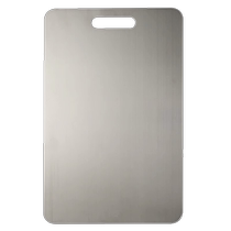 Thickened 316 stainless steel cutting board antibacterial and mildew-proof household cutting board and panel kitchen chopping board large rolling panel