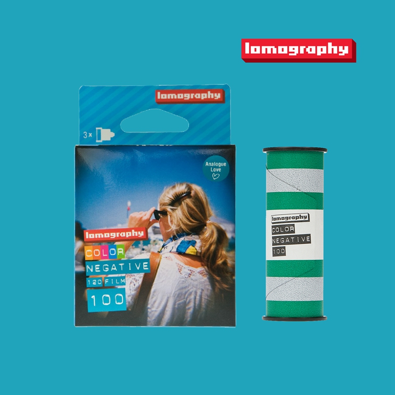 Lomography Color Negative Film One box in three-roll ISO100 400 800 120 format