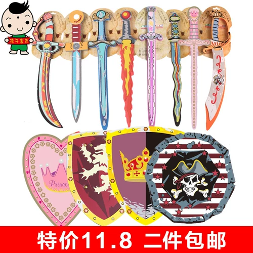 Игрушка, реалистичный меч из пены для мальчиков и девочек, 2-3-5 лет, подарок на день рождения