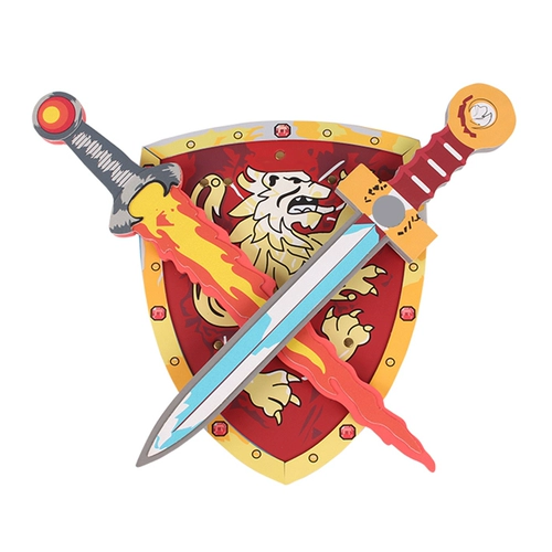 Игрушка, реалистичный меч из пены для мальчиков и девочек, 2-3-5 лет, подарок на день рождения