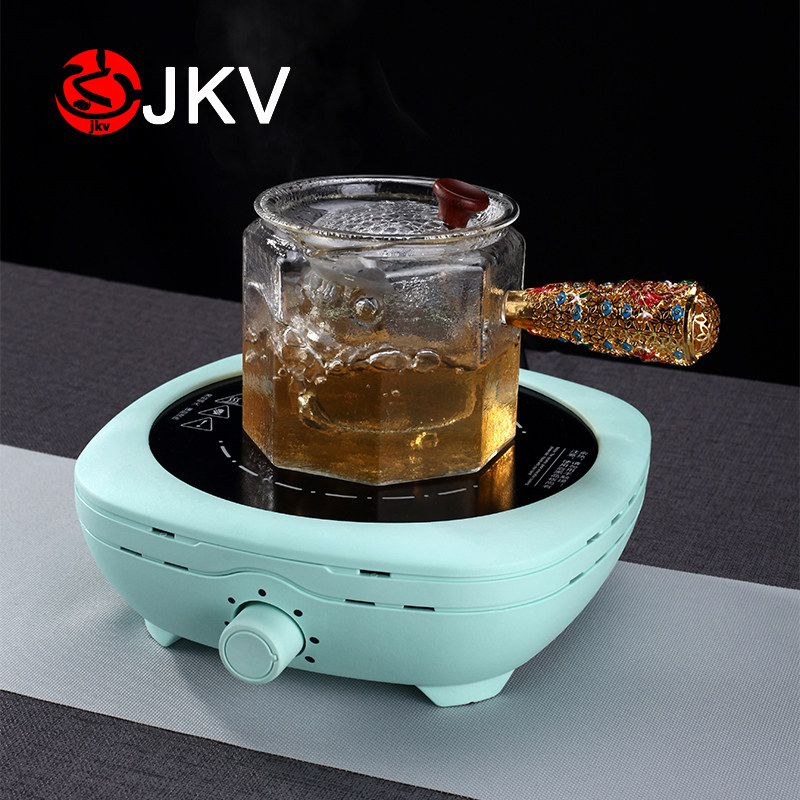 Heat resistant glass bubble teapot copper side to cook teapot electric pottery stove burning kettle tea tea tea tea steam cooking tea machine-Taobao
