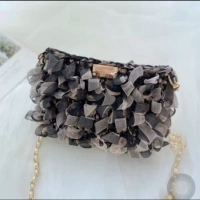 Крючок для вязания, лента, набор материалов