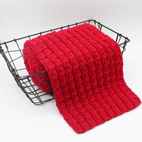 Дозировка больших красных шарфов+инструмент+кожаная метка+видеоурок