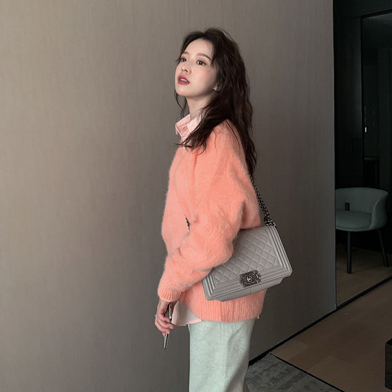 Winter clothing 2021 new loose 100 lapped water mink soft soft-soft-soft-soft-soft-soft-soft-soft-soft-soft-soft-soft-soft-soft-soft-soft-soft-soft-soft-soft -