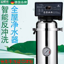 Intelligent whole house water purification system household tap water central water purifier machine fully automatic backwash filter villa