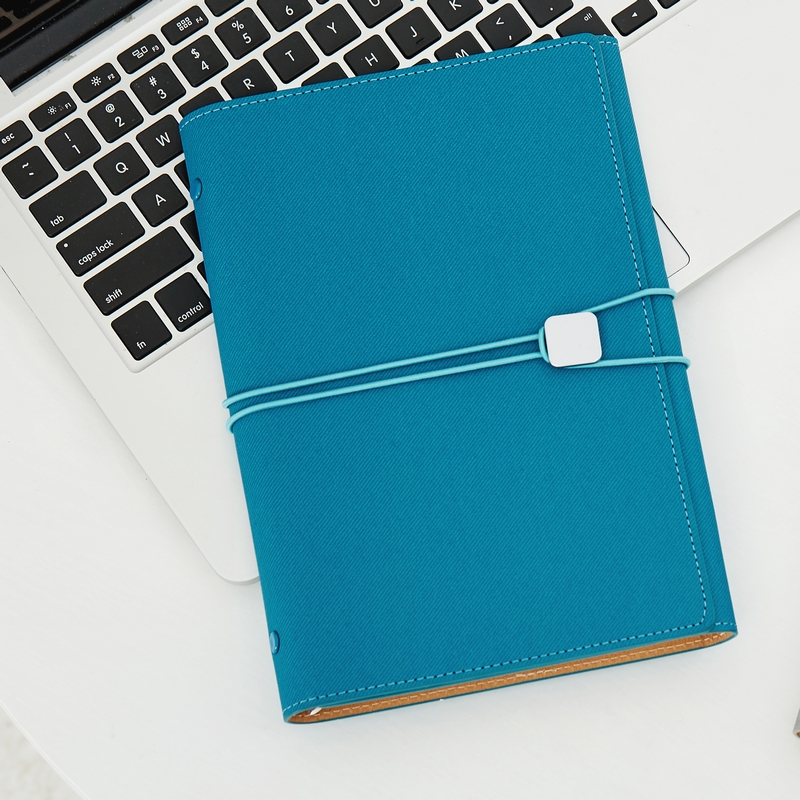 Write the A5 jobs note StationThree folder business leather folder can be removed replacement of this core notebook diary simple meeting record of this customized logo