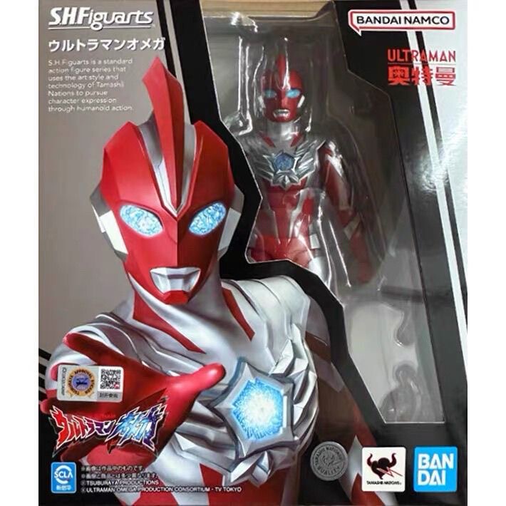 Brand New Bandai Shf Omega Ultraman 2025 New Ultraman Movable Action Figure