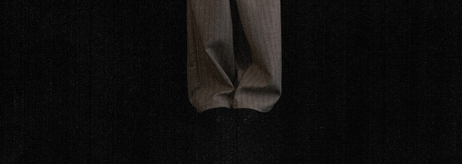 MAMC Deconstructed Patchwork Pleated Trousers