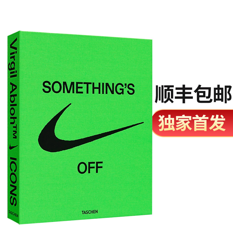 [in Stock] Taschen Virgil Abloh X Nike: Icons Something's Off Nike X Off-White Virgil Abloh, a Renowned Designer, Comprehensively Introduces the Nike Collaboration Sneakers