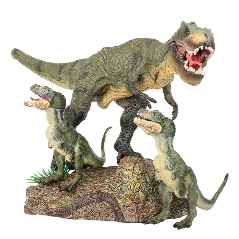 Jurassic Simulation Tyranny Dinosaur Toy Plastic Rex Tyranoid Animal Model Boy Birthday Gift