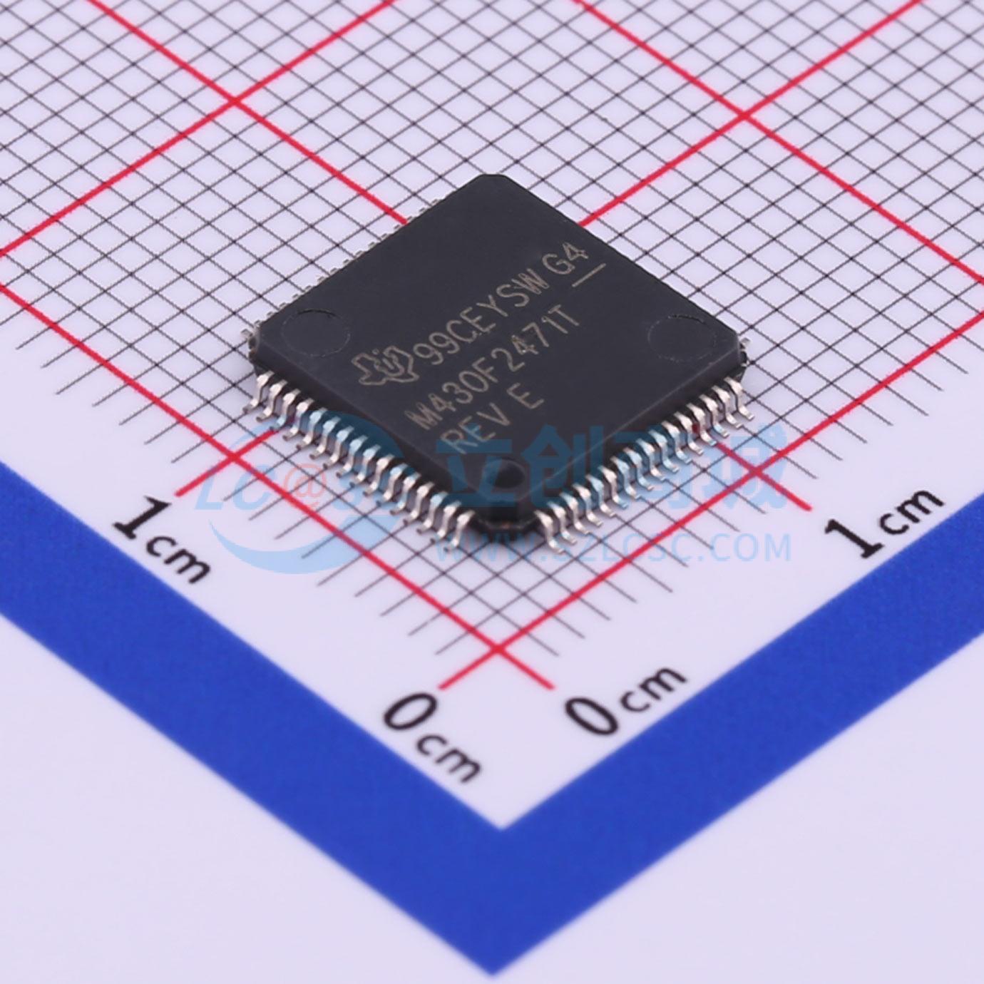 Однокристальный микрокомпьютер (MCU/MPU/SOC) MSP430F2471TPMR LQFP-64 (10x10) оригинальный аутентичный
