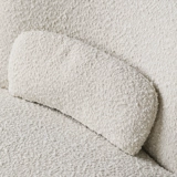 涵客家居 Современный и минималистичный белый крутящийся диван для отдыха