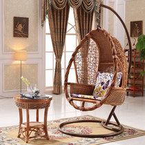 Rattan furniture Rattan hanging chair Lazy swing hanging chair Indoor balcony Birds nest hammock Rattan basket chair Rocking chair