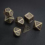 Metal Multi -Noodle Dice Coc Board Game Trpg Cesren Don и Dungeon DND Color