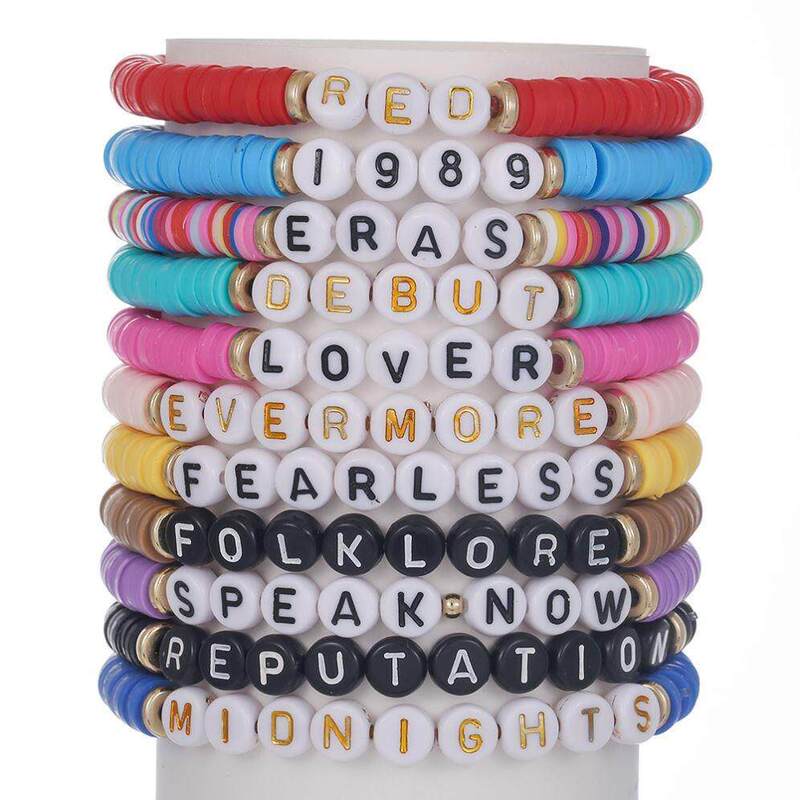 Taylor Swift Friendship Bracelet Finished Product, Colorful Same Style Concert Vintage Gift, Niche and Super Unique